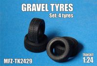 Gravel tyres 4 pieces - Image 1
